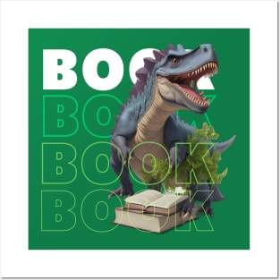 BOOK DINOSAURS Posters and Art